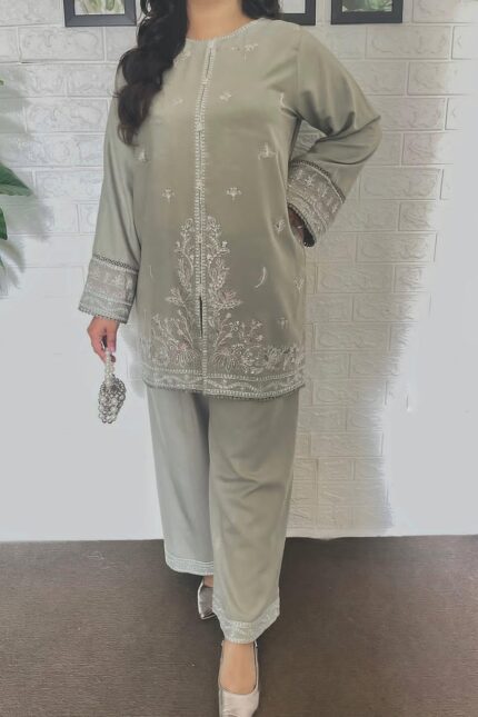Jenifer Embroidered Co-Ord Set
